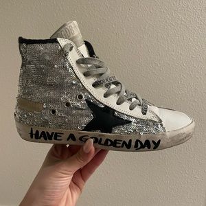 Golden Goose Sequined francy